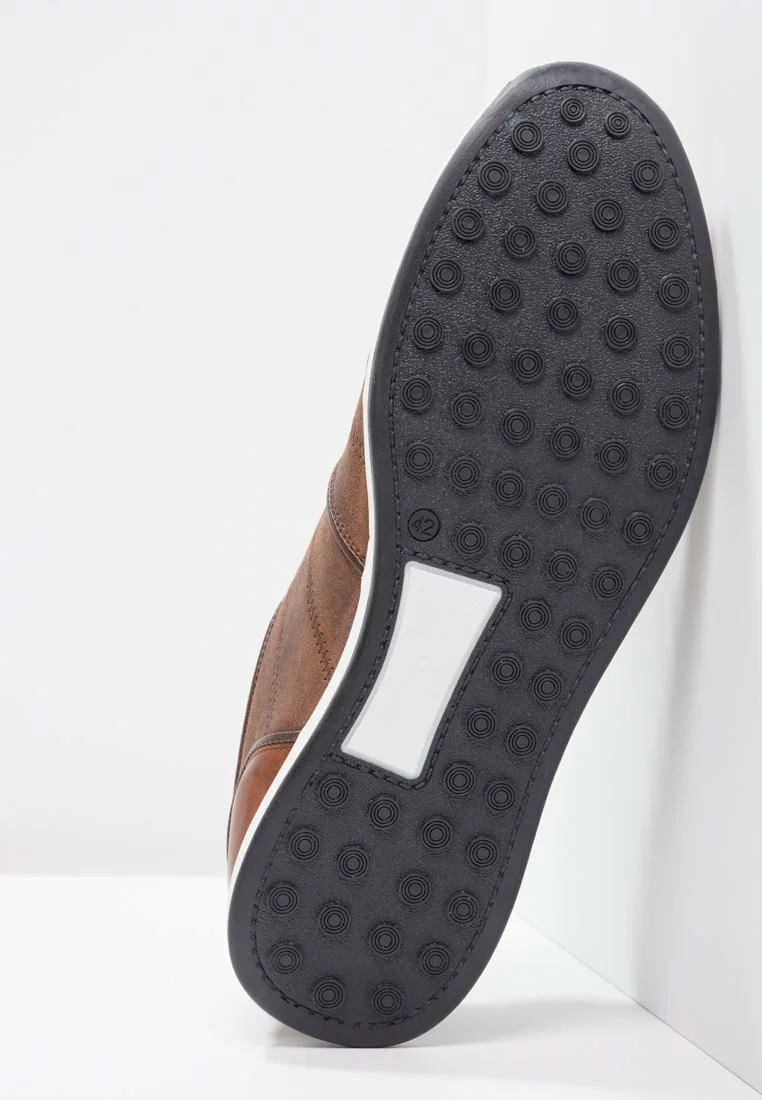 Pier One Uomo LEATHER - Sneakers Basse - Cognac 7 Pier One Uomo LEATHER - Sneakers Basse - Cognac - immagine 5