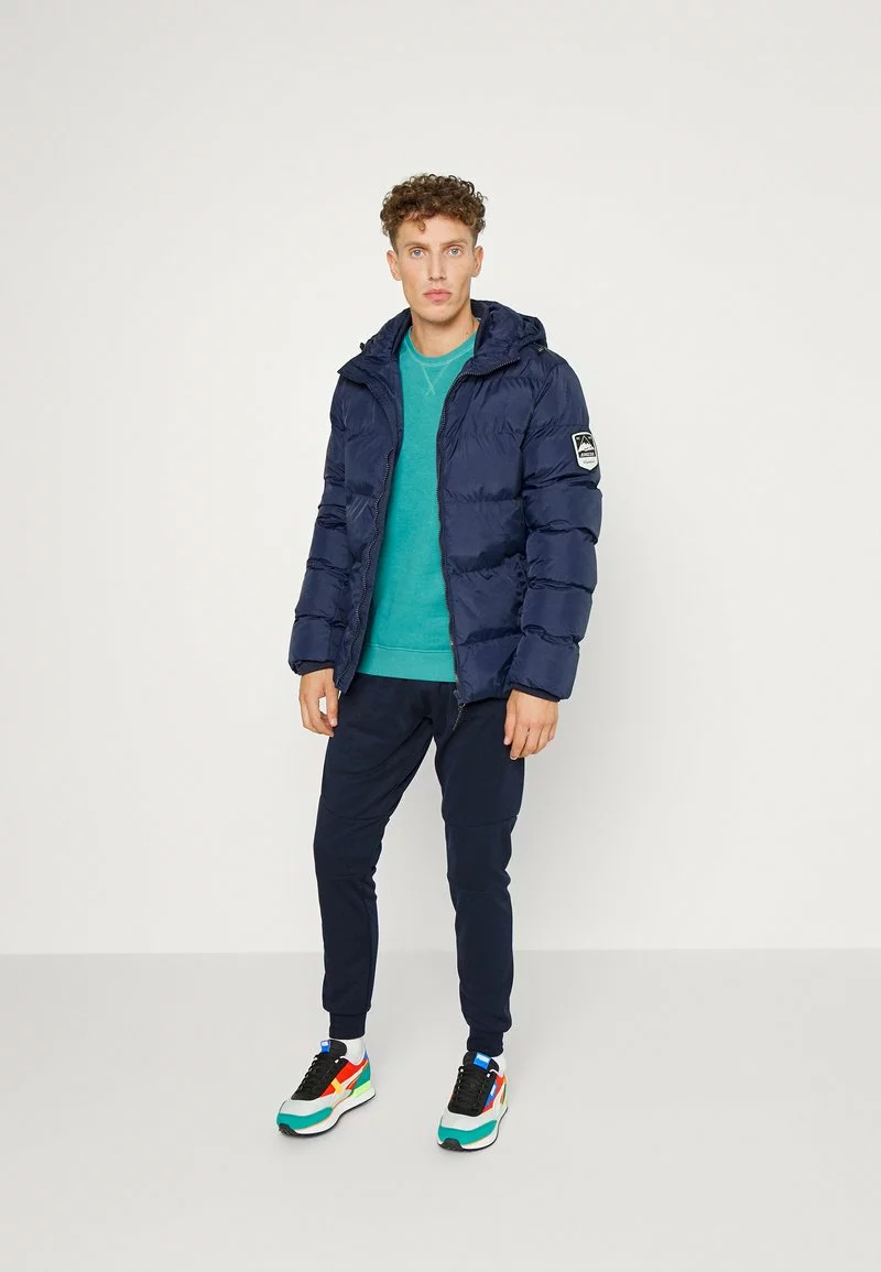 Pier One Uomo 3 PACK - Felpa - Black/stone/blue 3 Pier One Uomo 3 PACK - Felpa - Black/stone/blue