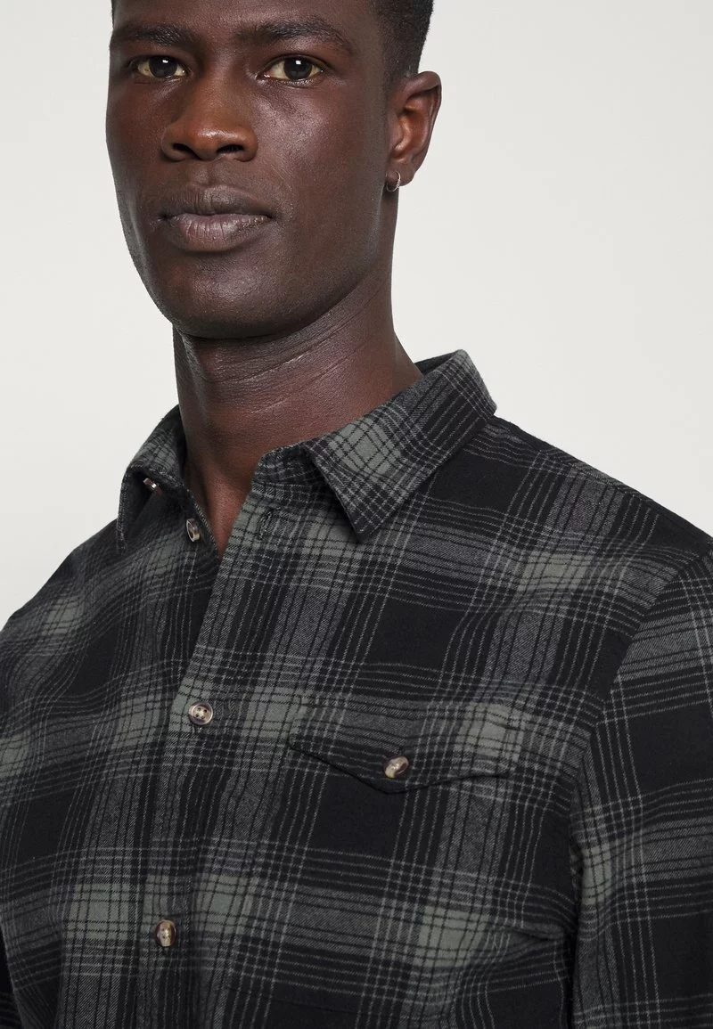 Pier One Uomo Camicia - Olive 8 Pier One Uomo Camicia - Olive - immagine 6