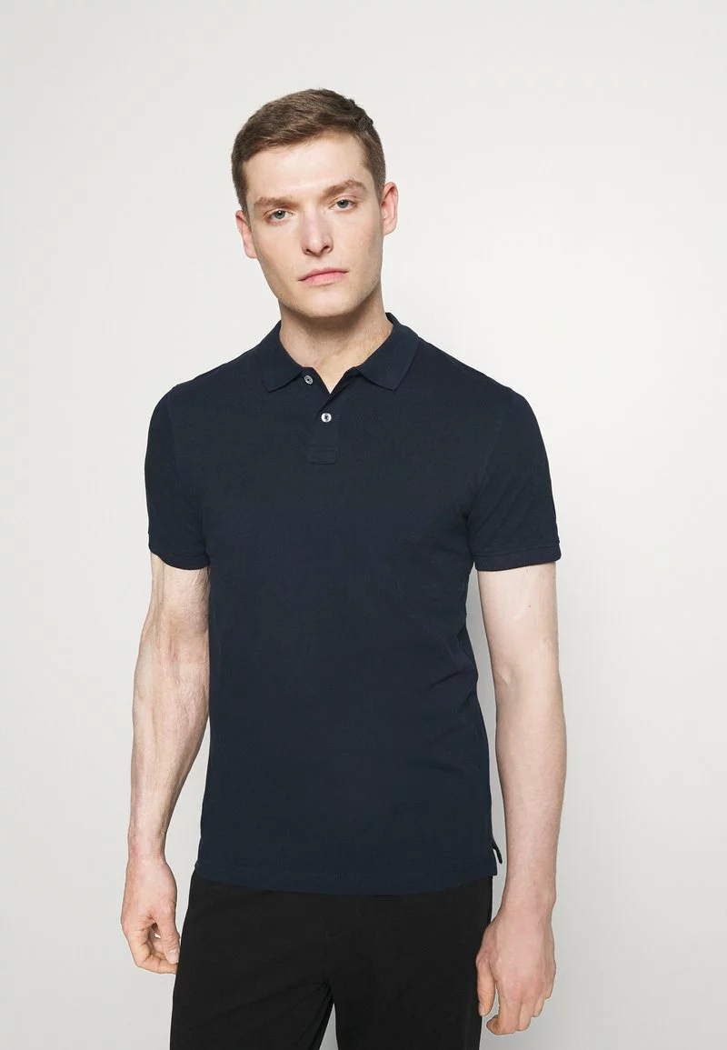 Pier One Uomo 2 PACK - Polo - Dark Blue/white 6 Pier One Uomo 2 PACK - Polo - Dark Blue/white - immagine 4