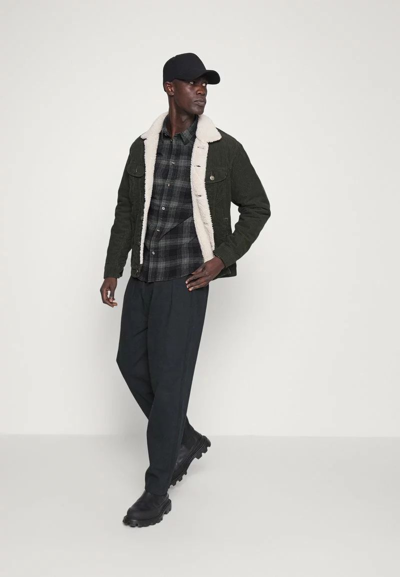 Pier One Uomo Camicia - Olive 4 Pier One Uomo Camicia - Olive - immagine 2