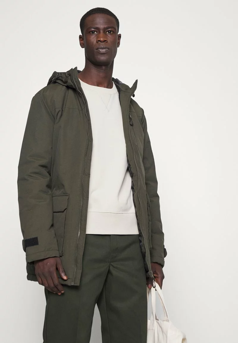 Pier One Uomo Parka - Olive 3 Pier One Uomo Parka - Olive