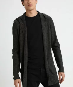 Pier One Uomo Cardigan - Black/olive