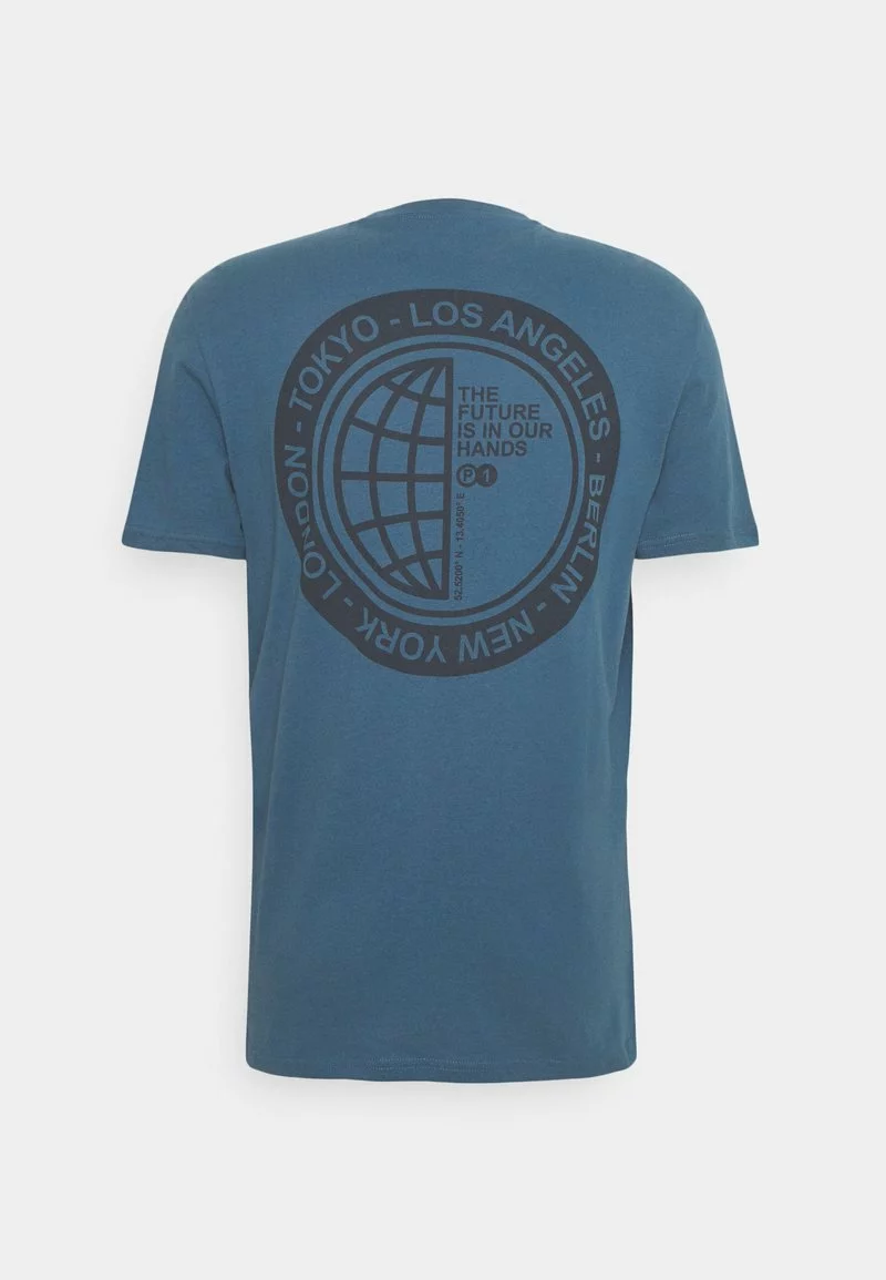 Pier One Uomo T-shirt Con Stampa - Blue 9 Pier One Uomo T-shirt Con Stampa - Blue - immagine 7
