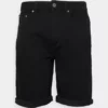Pier One Uomo Shorts Di Jeans - Black Denim -Offerta Economica Pier One 71de1b2235c34e209de888b94b5432e6