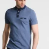 Pier One Uomo Polo - Blue Melange -Offerta Economica Pier One 731fc76e5f284bc69cc9cbc7e05ffffa