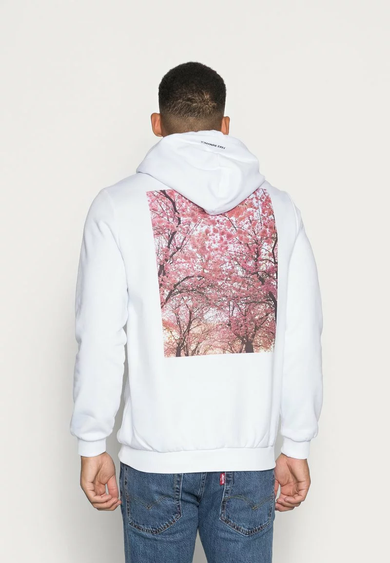 Pier One UNISEX - Felpa Con Cappuccio - White 5 Pier One UNISEX - Felpa Con Cappuccio - White - immagine 3