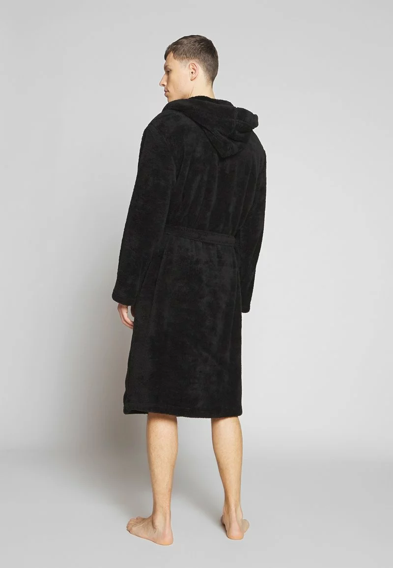 Pier One Uomo Accappatoio - Black 5 Pier One Uomo Accappatoio - Black - immagine 3