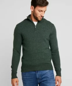 Pier One Uomo Maglione - Mottled Dark Green