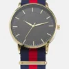 Pier One UNISEX - Orologio - Gold/blue/red