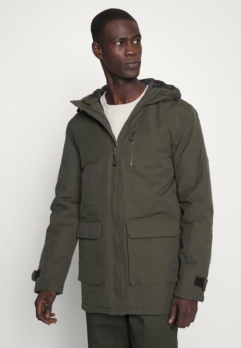 Pier One Uomo Parka - Olive 6 Pier One Uomo Parka - Olive - immagine 4