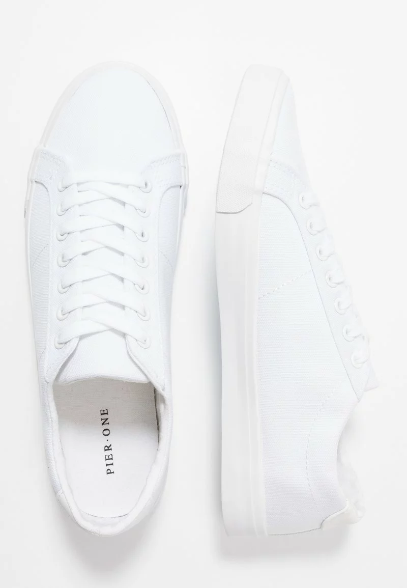Pier One Uomo UNISEX - Sneakers Basse - White 7 Pier One Uomo UNISEX - Sneakers Basse - White - immagine 5