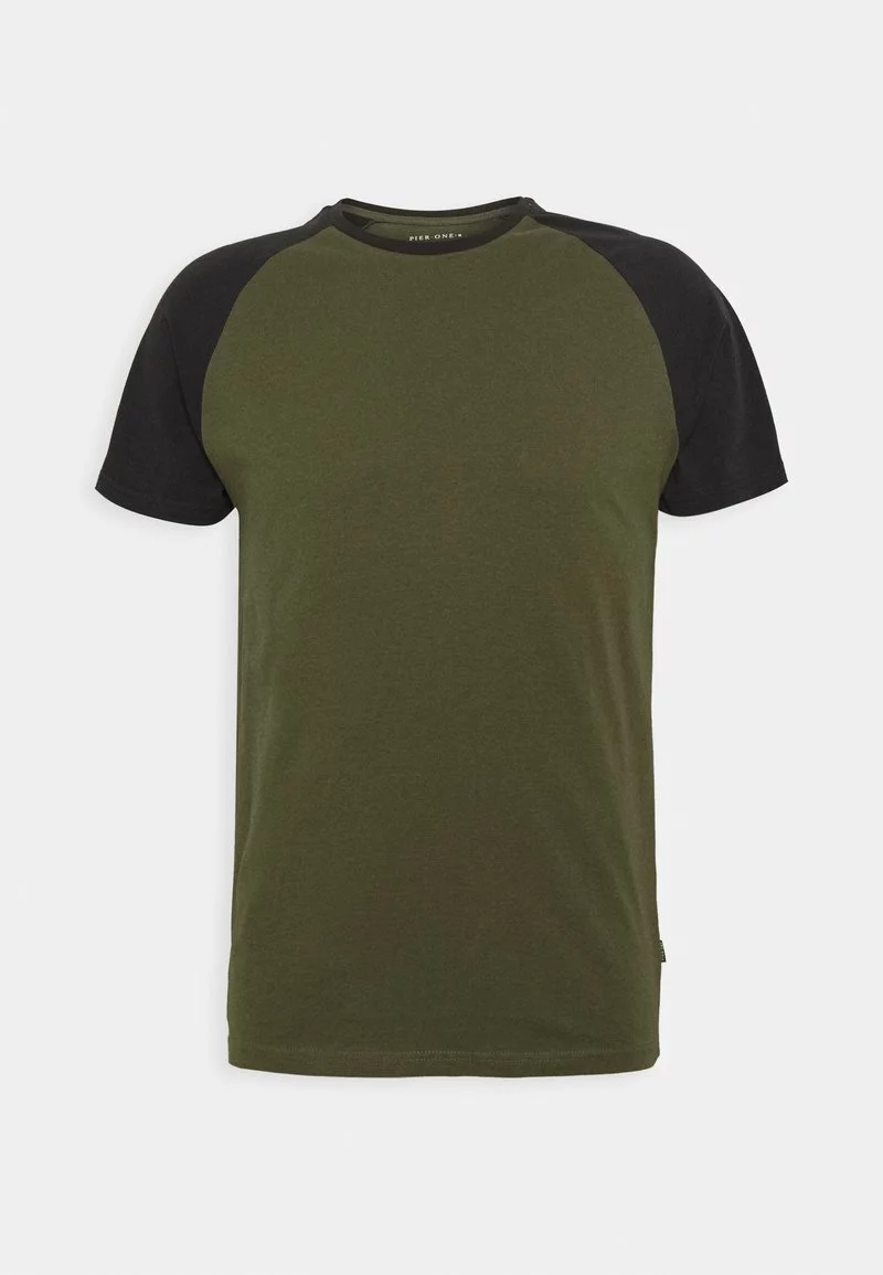 Pier One Uomo T-shirt Basic - Olive 7 Pier One Uomo T-shirt Basic - Olive - immagine 5