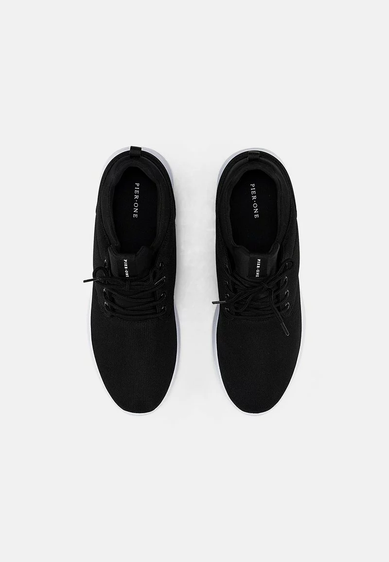 Pier One Uomo Sneakers Basse - Black White 6 Pier One Uomo Sneakers Basse - Black White - immagine 4