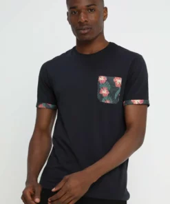 Pier One Uomo T-shirt Con Stampa - Dark Blue