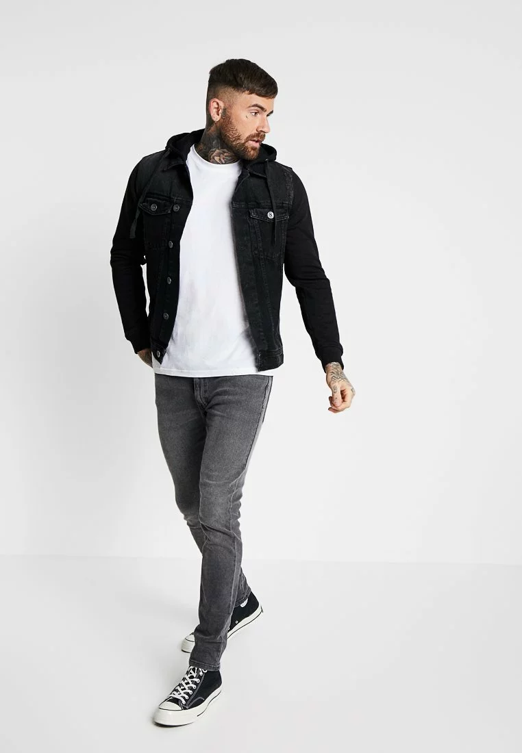 Pier One Uomo Jeans Skinny Fit - Grey Denim 4 Pier One Uomo Jeans Skinny Fit - Grey Denim - immagine 2