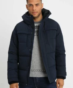 Pier One Uomo Giacca Invernale - Dark Blue