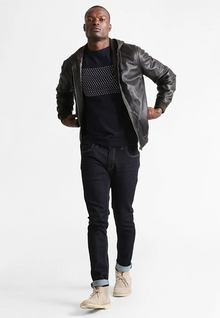 Pier One Uomo Maglione - Dark Blue 4 Pier One Uomo Maglione - Dark Blue - immagine 2