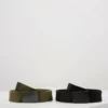 Pier One UNISEX 2 PACK - Cintura - Oliv/black -Offerta Economica Pier One 8016acbd1e2e49b9be59f69a68caa7f9
