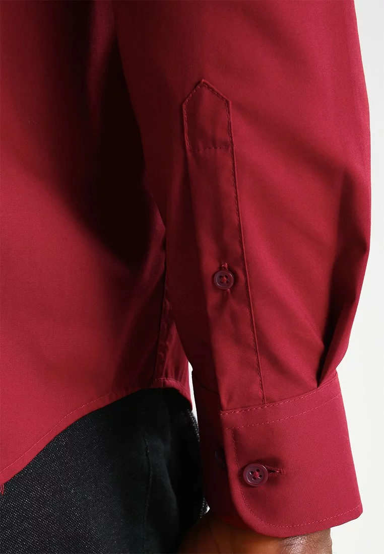 Pier One Uomo Camicia Elegante - Red 7 Pier One Uomo Camicia Elegante - Red - immagine 5