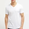 Pier One Uomo 2 PACK - T-shirt Basic - White/black -Offerta Economica Pier One 8066a9261cdb42d7b70a84fa351a4764