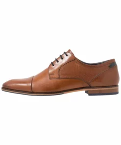 Pier One Uomo Stringate Eleganti - Cognac