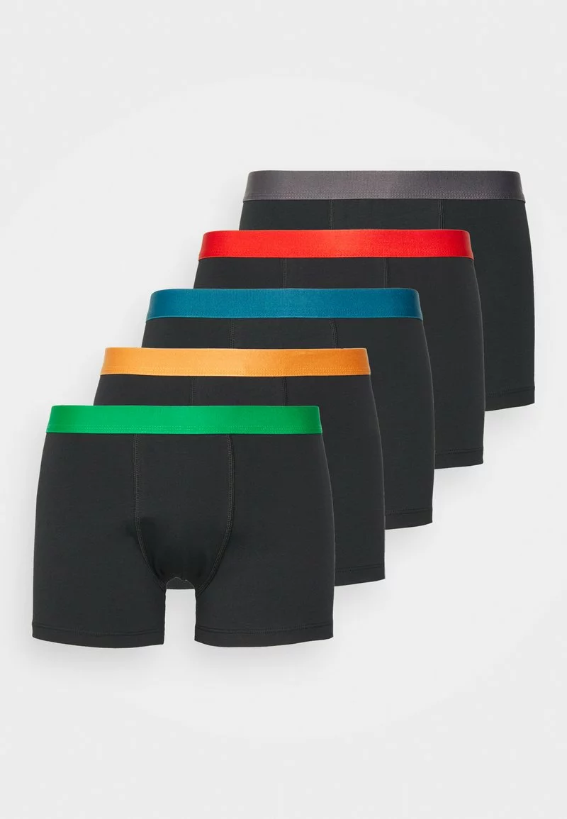 Pier One Uomo 5 PACK - Culotte - Black/blue/green 3 Pier One Uomo 5 PACK - Culotte - Black/blue/green