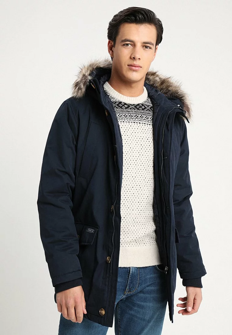 Pier One Uomo Giacca Invernale - Dark Blue 3 Pier One Uomo Giacca Invernale - Dark Blue