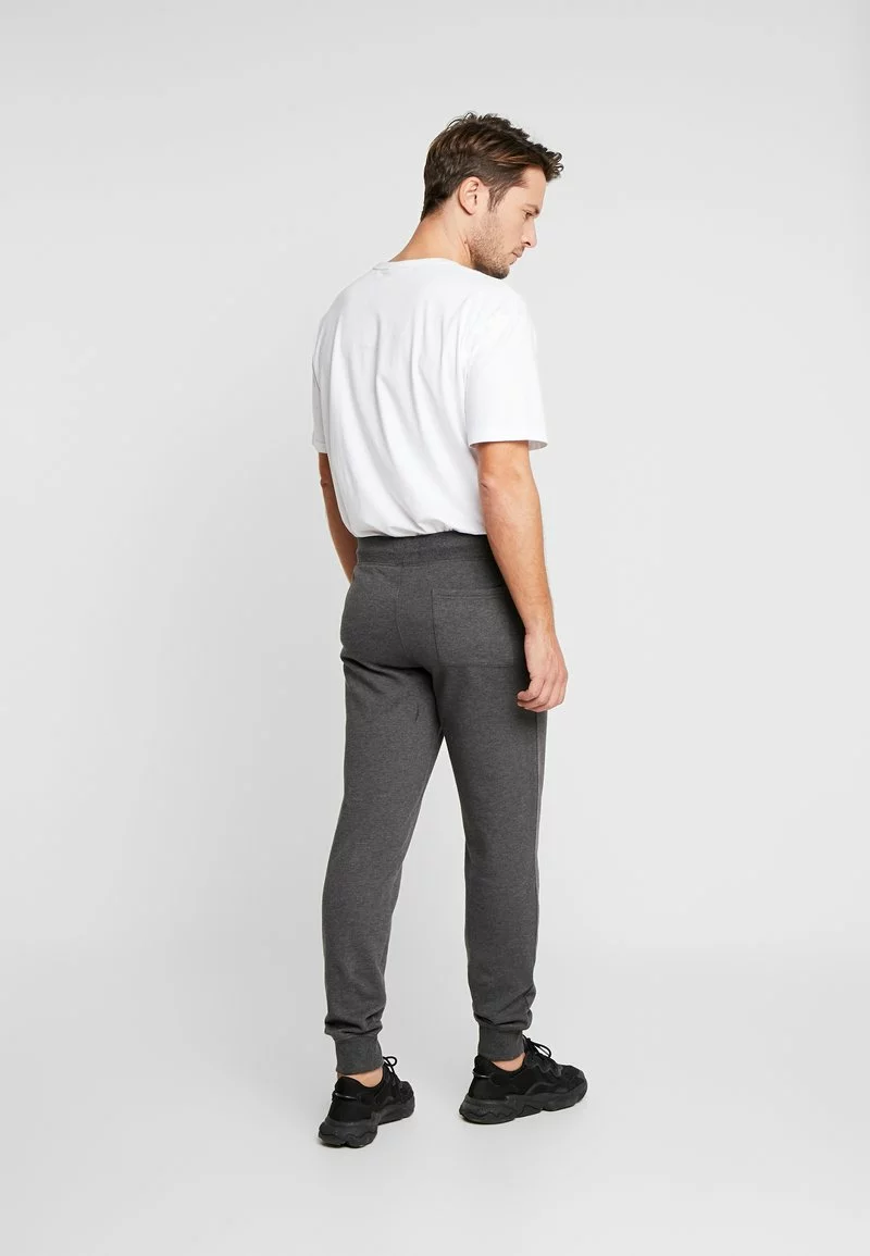 Pier One Uomo Pantaloni Sportivi - Mottled Dark Grey 5 Pier One Uomo Pantaloni Sportivi - Mottled Dark Grey - immagine 3