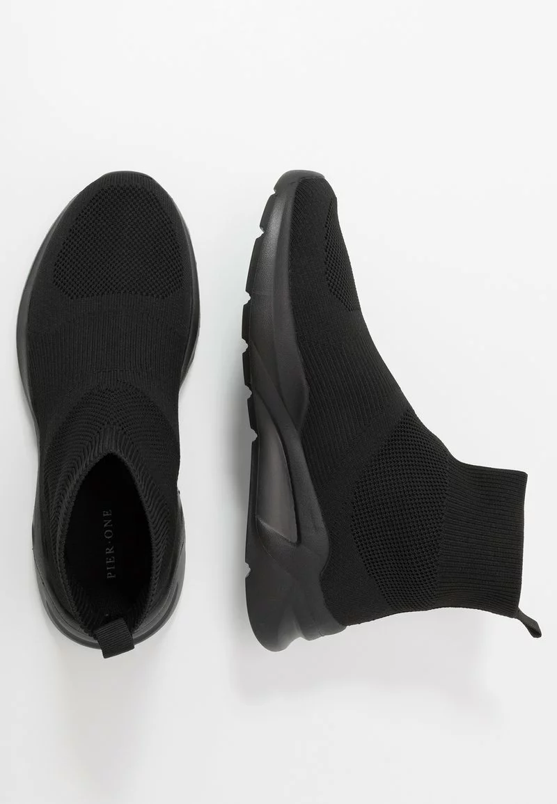 Pier One Uomo Sneakers Alte - Black 7 Pier One Uomo Sneakers Alte - Black - immagine 5