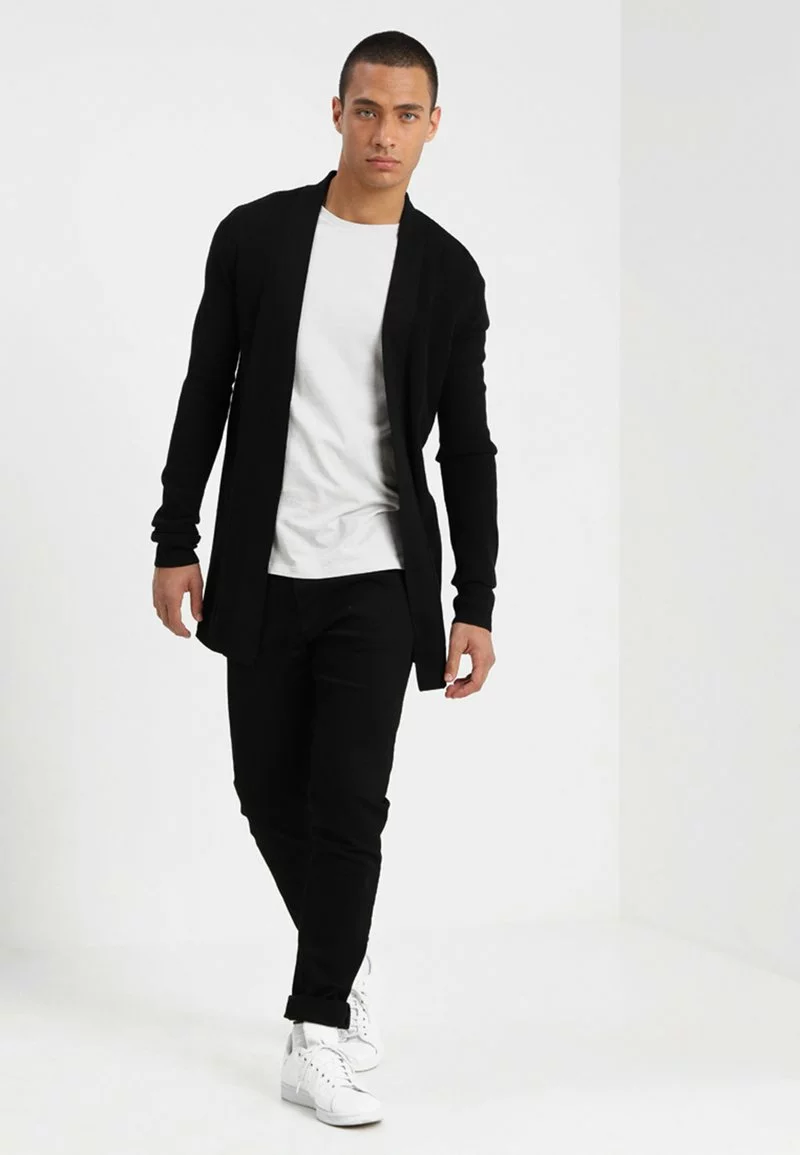 Pier One Uomo Cardigan - Black 4 Pier One Uomo Cardigan - Black - immagine 2