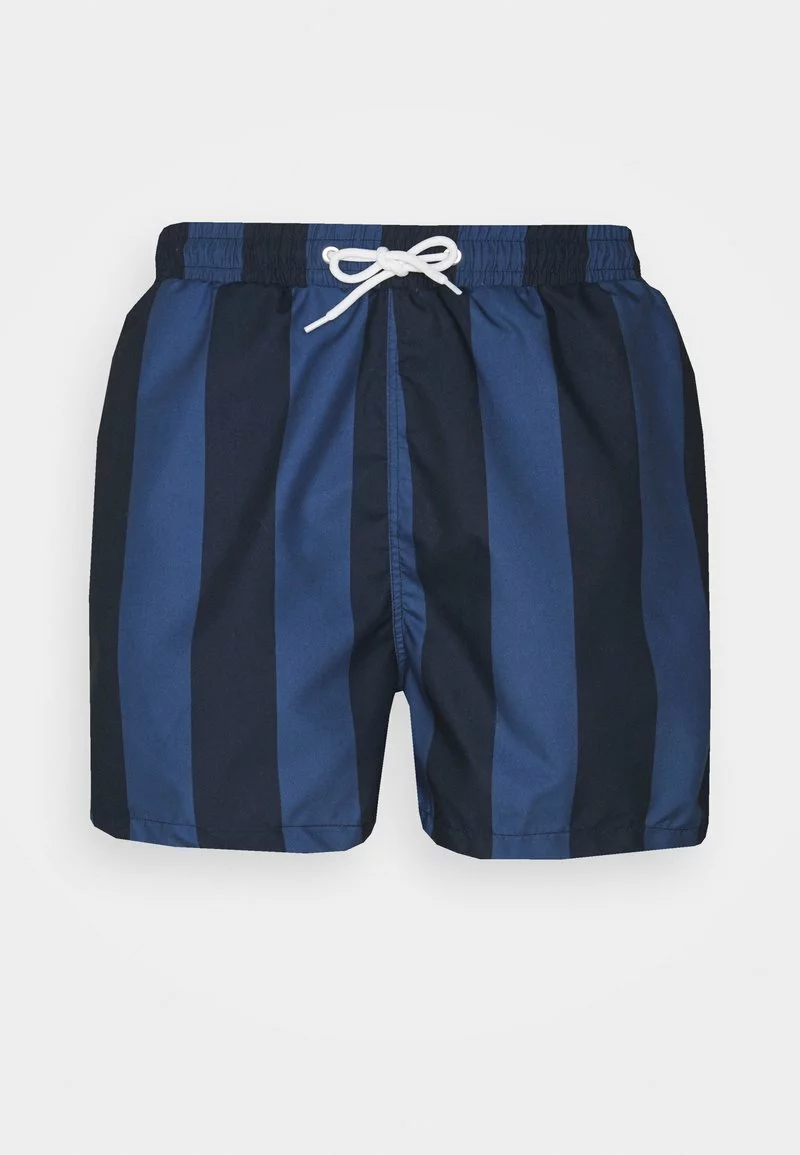 Pier One Uomo Shorts Da Mare - Dark Blue/blue 3 Pier One Uomo Shorts Da Mare - Dark Blue/blue