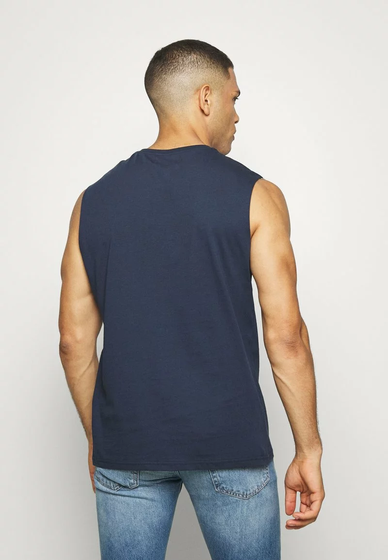 Pier One Uomo EMBRO TANK BLOCK - Top - White 5 Pier One Uomo EMBRO TANK BLOCK - Top - White - immagine 3
