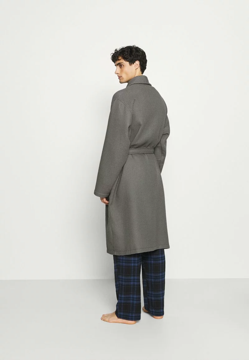 Pier One Uomo Accappatoio - Dark Grey 5 Pier One Uomo Accappatoio - Dark Grey - immagine 3