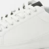 Pier One Unisex Sneakers Basse - White Black -Offerta Economica Pier One 850403ca35234ded8f5fb2130db90bed