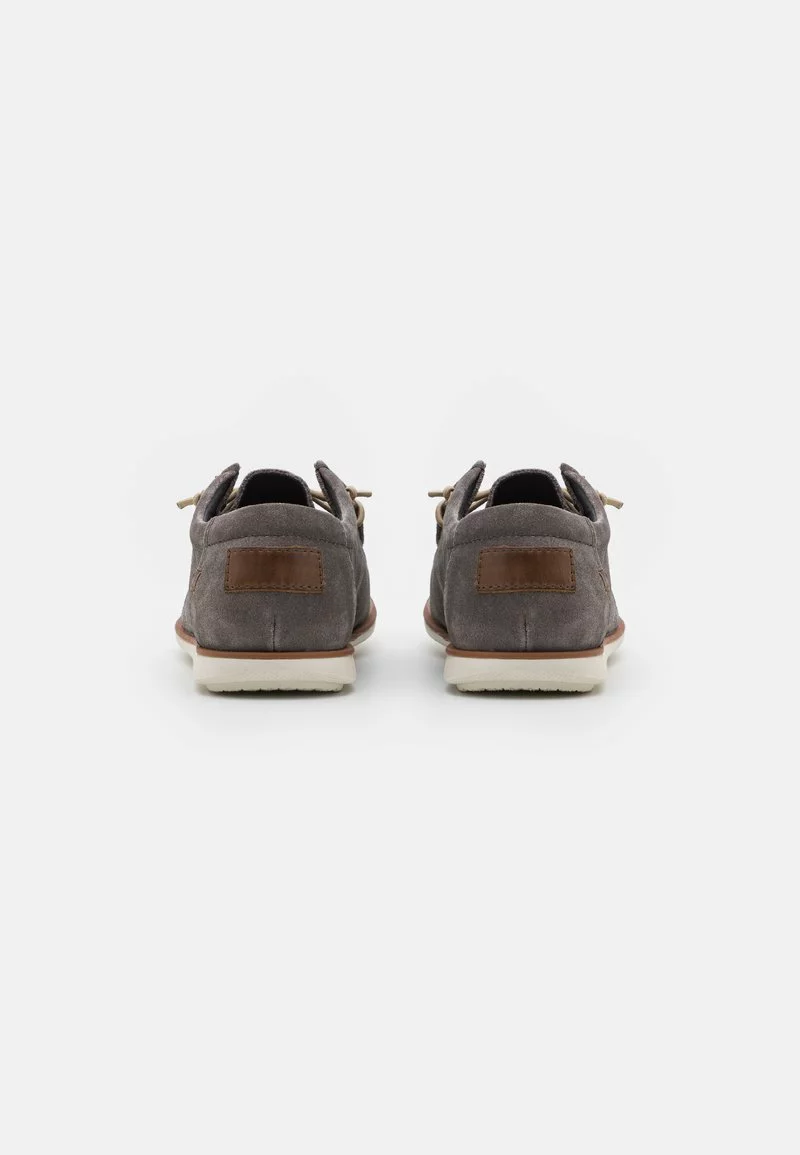 Pier One Uomo LEATHER - Stringate Sportive - Grey 5 Pier One Uomo LEATHER - Stringate Sportive - Grey - immagine 3