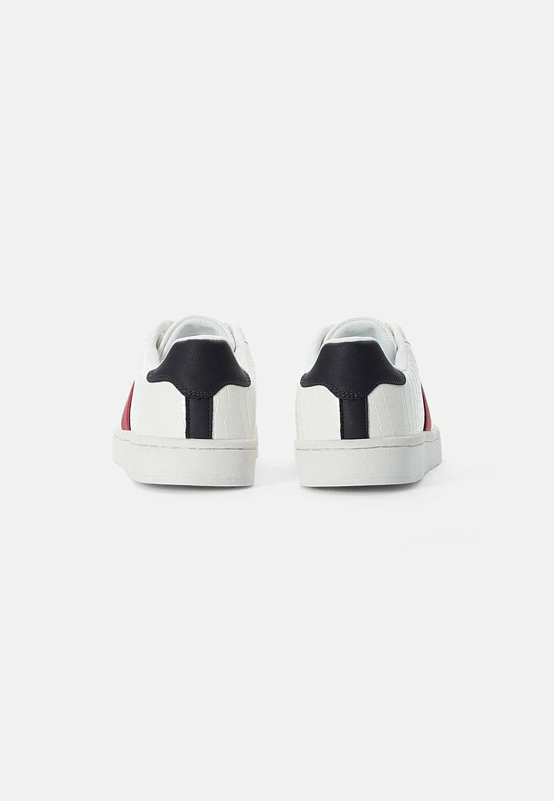 Pier One Unisex Sneakers Basse - White Red 5 Pier One Unisex Sneakers Basse - White Red - immagine 3