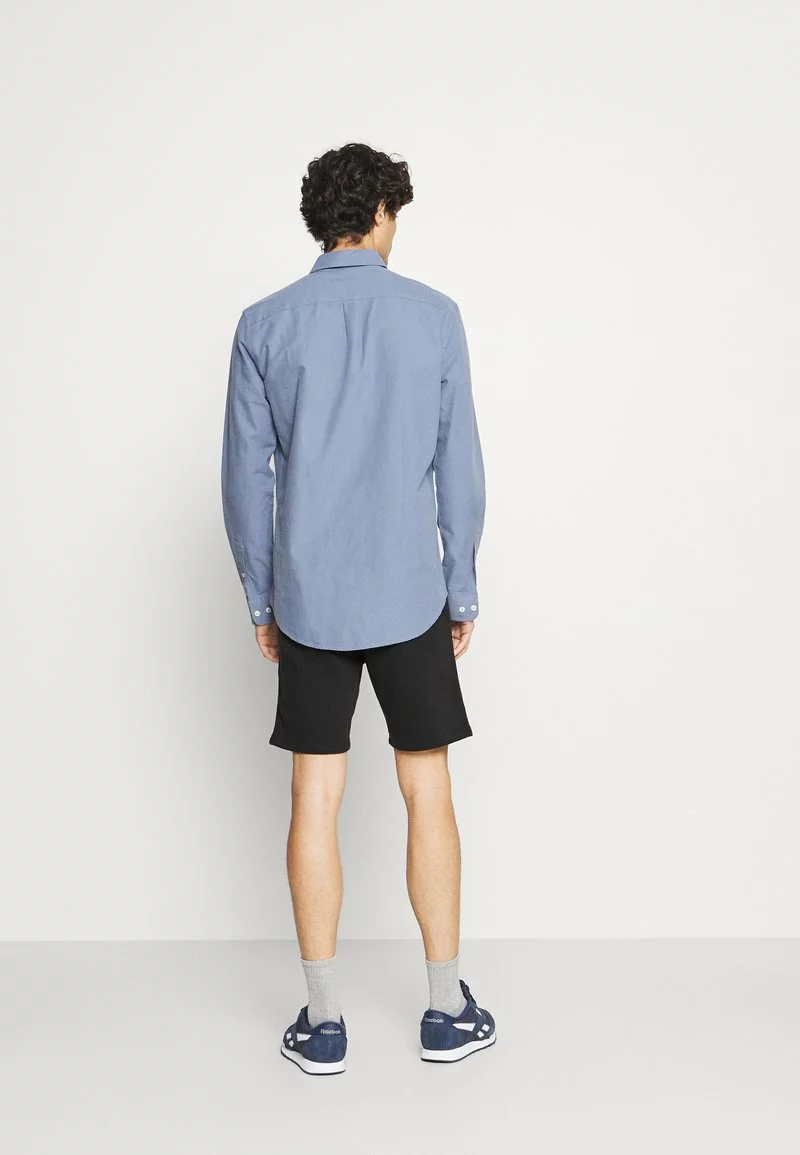 Pier One Uomo 3 PACK - Shorts - Black/mottled Light Grey/dark Blue 5 Pier One Uomo 3 PACK - Shorts - Black/mottled Light Grey/dark Blue - immagine 3