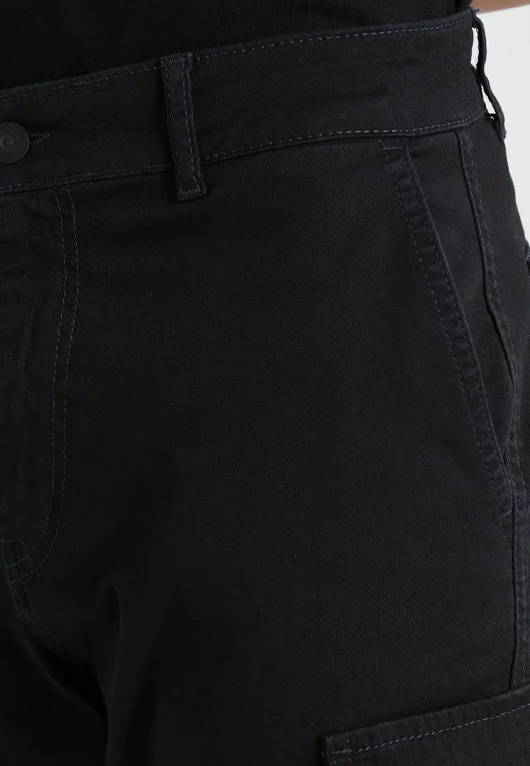 Pier One Uomo Pantaloni Cargo - Black 6 Pier One Uomo Pantaloni Cargo - Black - immagine 4