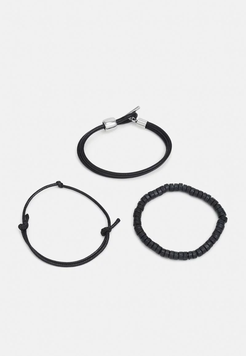 Pier One SET UNISEX - Orologio - Black 6 Pier One SET UNISEX - Orologio - Black - immagine 4