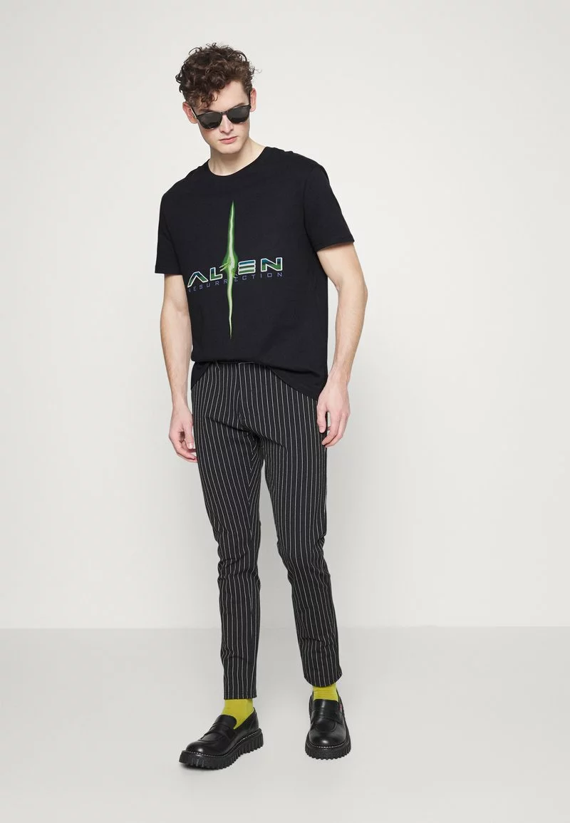 Pier One Uomo T-shirt Con Stampa - Black 4 Pier One Uomo T-shirt Con Stampa - Black - immagine 2