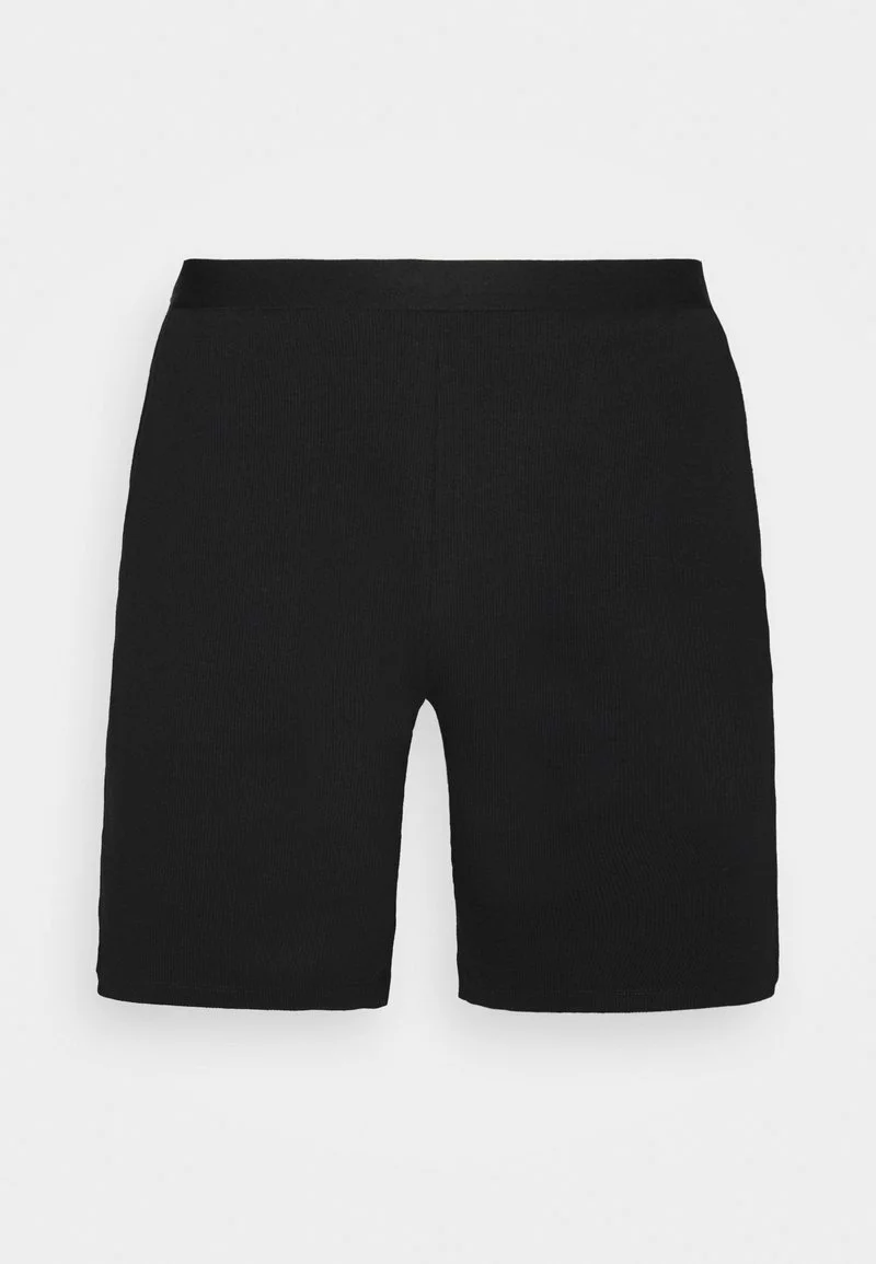Pier One Uomo LOUNGE HENLEY SHORTS - Pantaloni Del Pigiama - Black 6 Pier One Uomo LOUNGE HENLEY SHORTS - Pantaloni Del Pigiama - Black - immagine 4