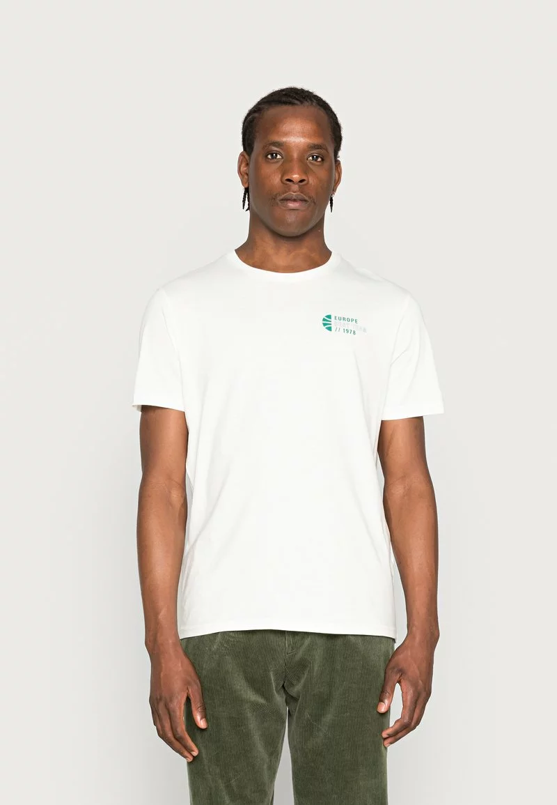 Pier One Uomo T-shirt Con Stampa - Off White 5 Pier One Uomo T-shirt Con Stampa - Off White - immagine 3