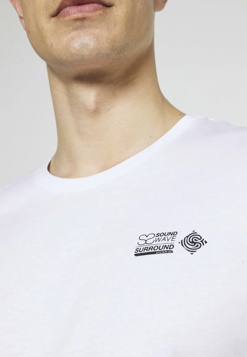 Pier One Uomo T-shirt Con Stampa - White 8 Pier One Uomo T-shirt Con Stampa - White - immagine 6