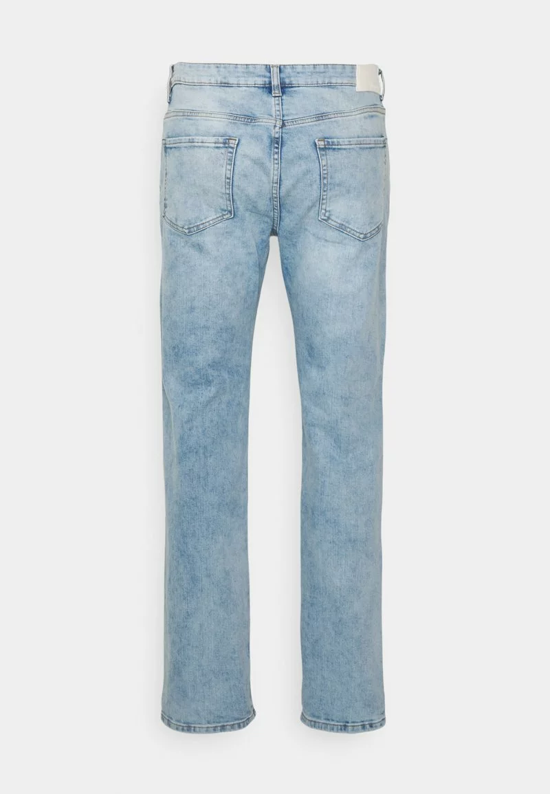 Pier One Uomo Jeans A Sigaretta - Light Blue Denim 4 Pier One Uomo Jeans A Sigaretta - Light Blue Denim - immagine 2