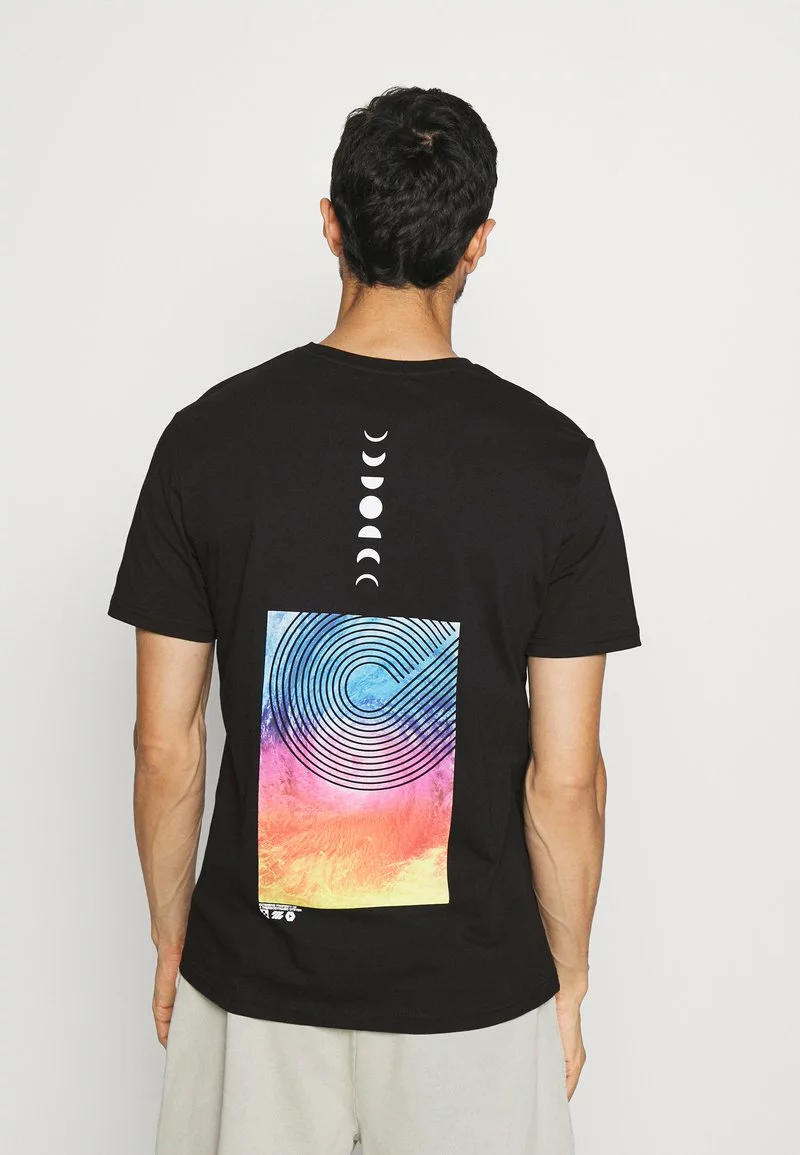 Pier One Uomo T-shirt Con Stampa - Black 5 Pier One Uomo T-shirt Con Stampa - Black - immagine 3