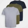 Pier One Uomo 3 PACK - T-shirt Basic - Olive/dark Blue/grey 2 Pier One Uomo 3 PACK - T-shirt Basic - Olive/dark Blue/grey -Offerta Economica Pier One 8e34b694e4b043b7b1f0bc443c7d5f3f