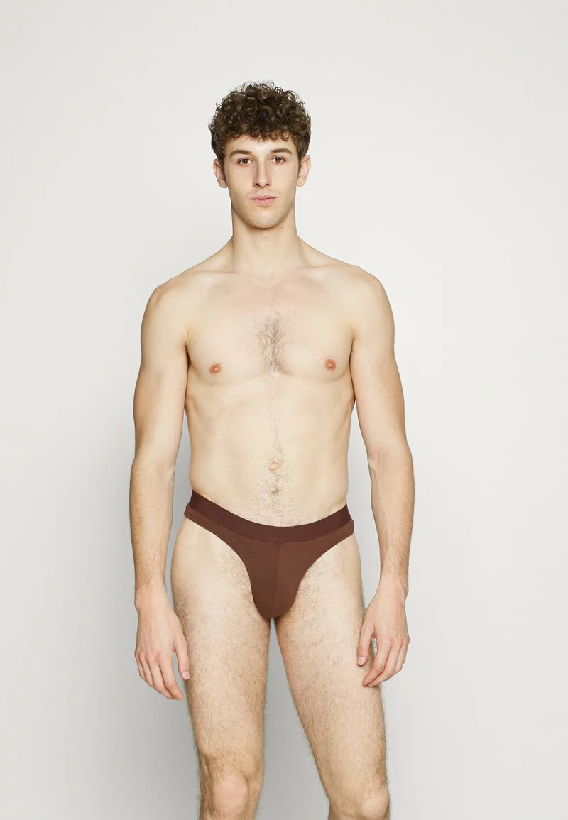 Pier One Uomo 3 PACK - Slip - Dark Grey/brown/red 4 Pier One Uomo 3 PACK - Slip - Dark Grey/brown/red - immagine 2