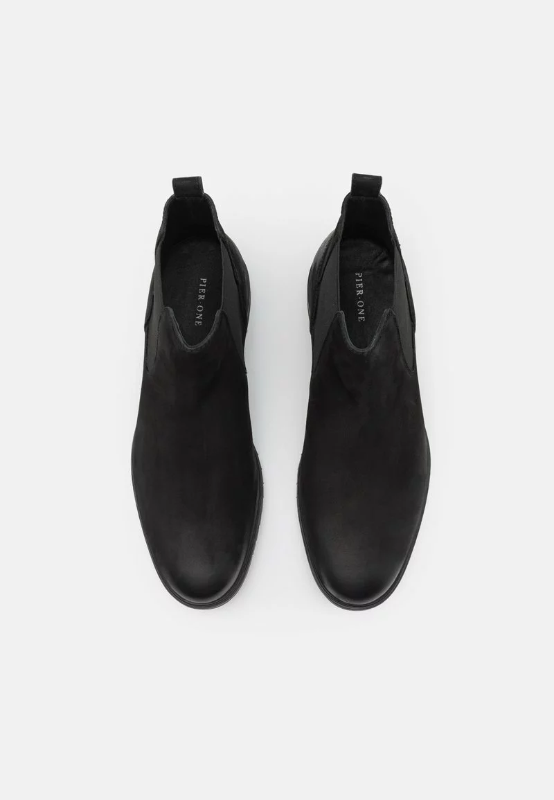 Pier One Uomo LEATHER - Stivaletti - Black 6 Pier One Uomo LEATHER - Stivaletti - Black - immagine 4