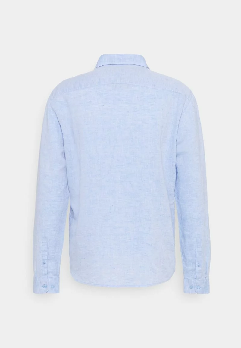 Pier One Uomo Camicia - Mottled Blue 10 Pier One Uomo Camicia - Mottled Blue - immagine 8